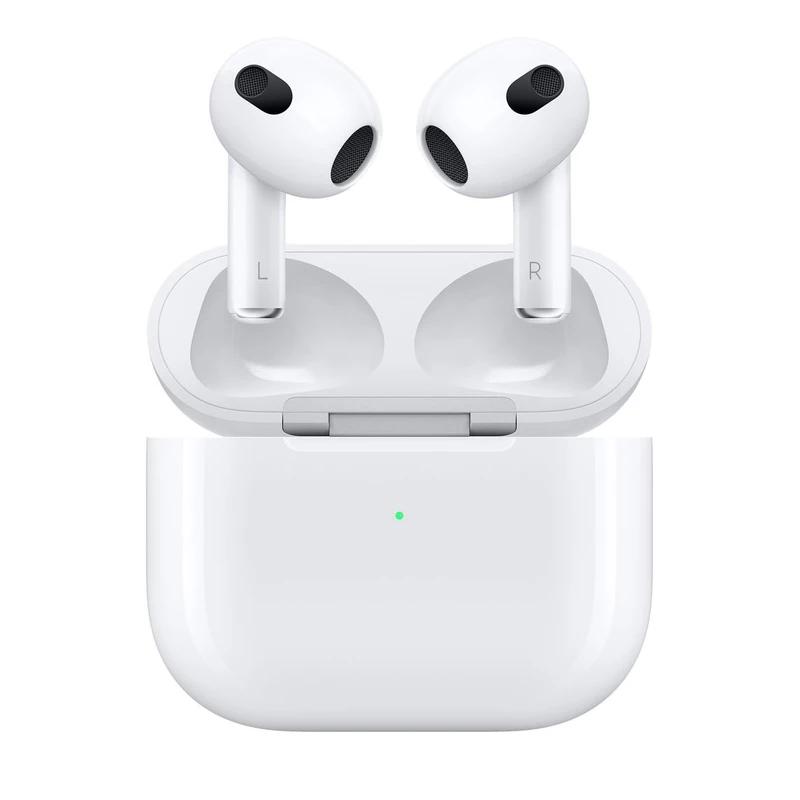 هدفون بلوتوثی اپل مدل AirPods 3 Wireless Charging دو گوشی، با رابط بلوتوث، مناسب برای کاربری عمومی